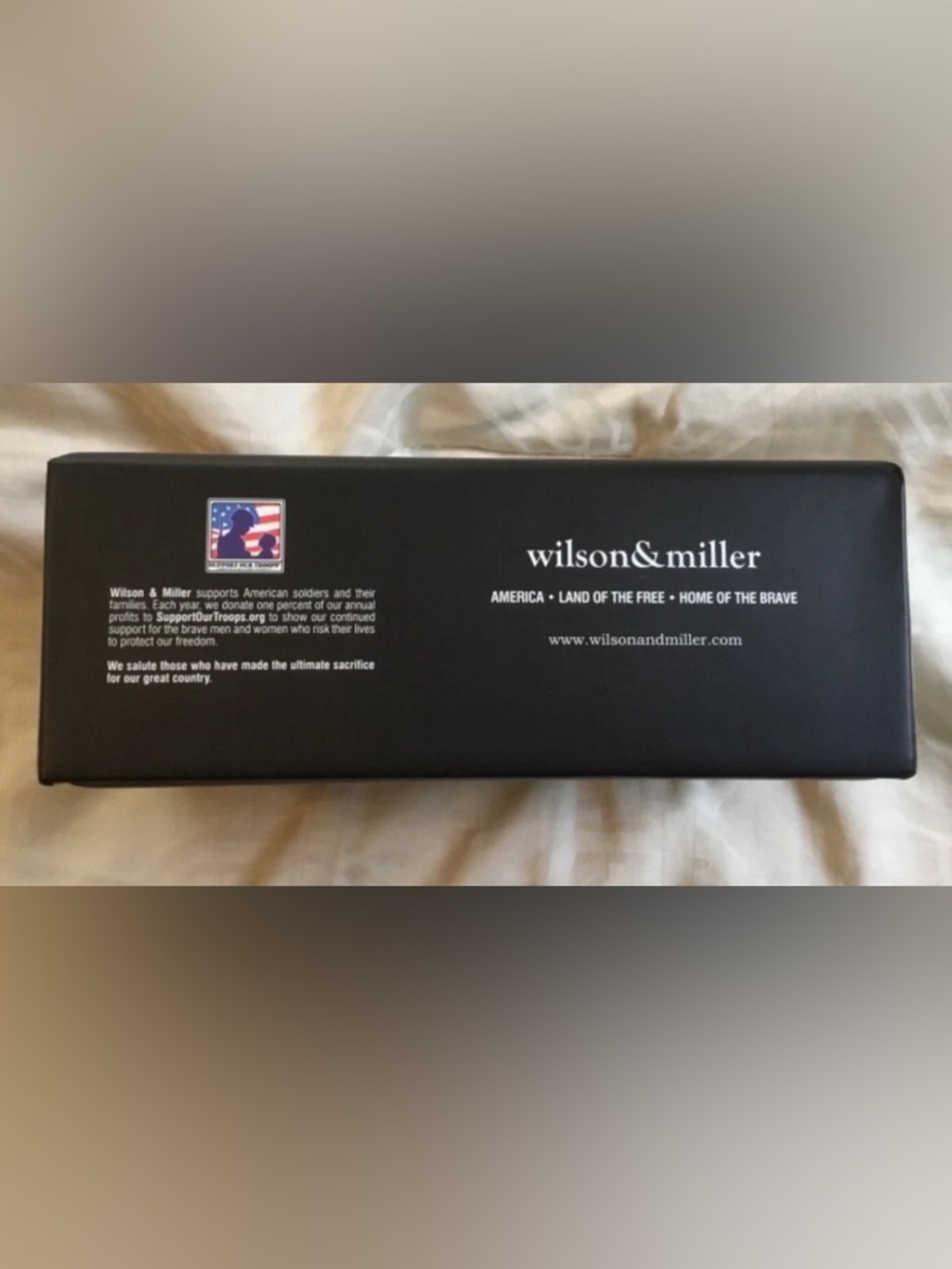Wilson & Miller Black Presentation Box